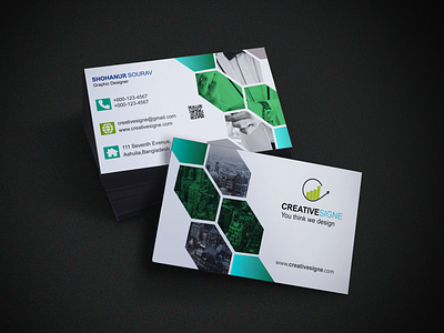 Professional business card design