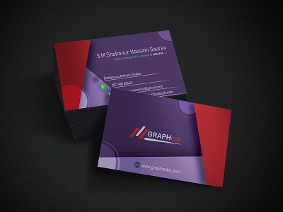 Professional Business Card branding business card business card design corporate business card illustration professional business card