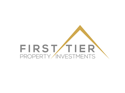 FIRST TIER PROPERTY INVESTMENTS brand brand design brand identity branding and identity property developer property logo property management property marketing real estate branding real estate logo