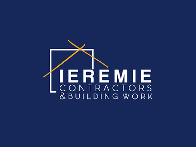 IEREMIE CONTRACTORS brand brand design brand identity branding property developer property logo property management property marketing real estate branding real estate logo