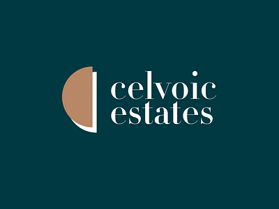 CELVOIC ESTATES brand design branding branding and identity logo design property developer property logo property management property marketing real estate branding real estate logo