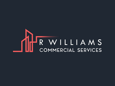 RW COMMERCIAL SERVICES brand design brand identity branding agency logo design property developer property logo property management property marketing real estate branding real estate logo