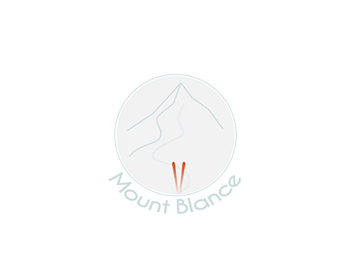 Ski mountain logo dailylogochallenge design illustration logo