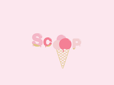 Ice Cream Company logo dailylogochallenge design illustration logo