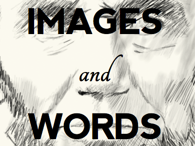 Images and words - modified blog design illustration nocturnalmonkey