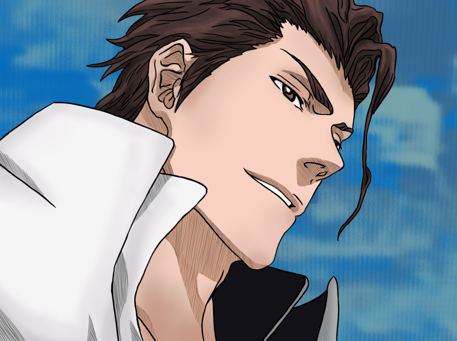 Sōsuke Aizen. Bleach Anime by Ana Mijailovic on Dribbble