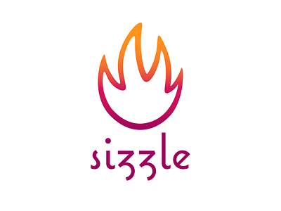 Sizzle Dating App Logo dailydesignchallenge logo