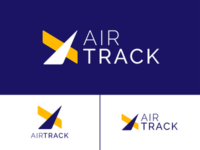 AirTrack Airline Logo dailydesignchallenge logo