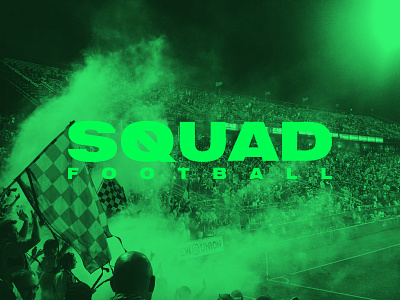 SQUAD – Logo branding football logo soccer sports visual identity