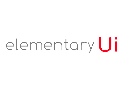 elementaryUi logo