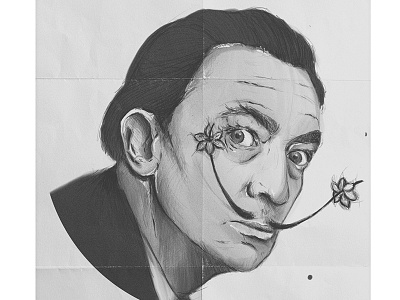 Salvador Dali illustration