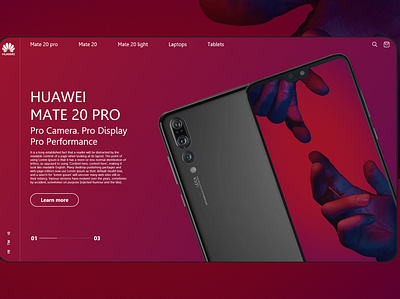 Huawei Mate 20 Pro design icon minimal photshop ui ux web website xd
