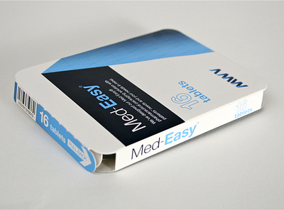 MWV Med-Easy pharma carton branding brand engagement branding graphic design graphic designer illustration medicine package design pharmaceuticals print design