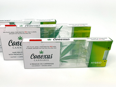 Conexus Cannabis branding and packaging design