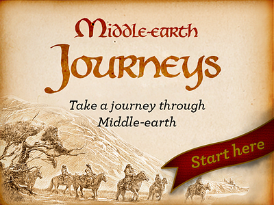 — Newzealand 100% Middle-Earth book campaign design hobbit illustration interaction layout lord of the rings middle earth ui webdesign website