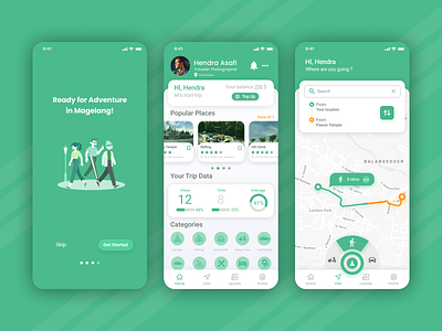 Travel App Design