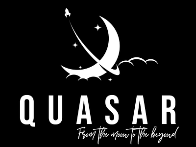 Daily Logo Challenge - Quasar branding challenge design illustration logo rocket