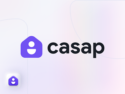 🏠 Casap brand branding casap identity logo logo design logo identity logotype real estate typographie