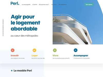 Concept redesign of Perl branding clean concept design homepage minimal redesign ui uiux ux web website