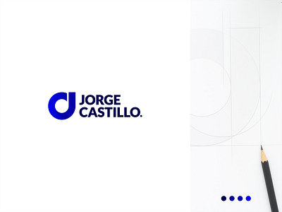 JC Logotype branding design illustration logo minimal typography vector