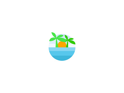 Palm Tree Logo brand branding graphic logo logodesign palm palmtree