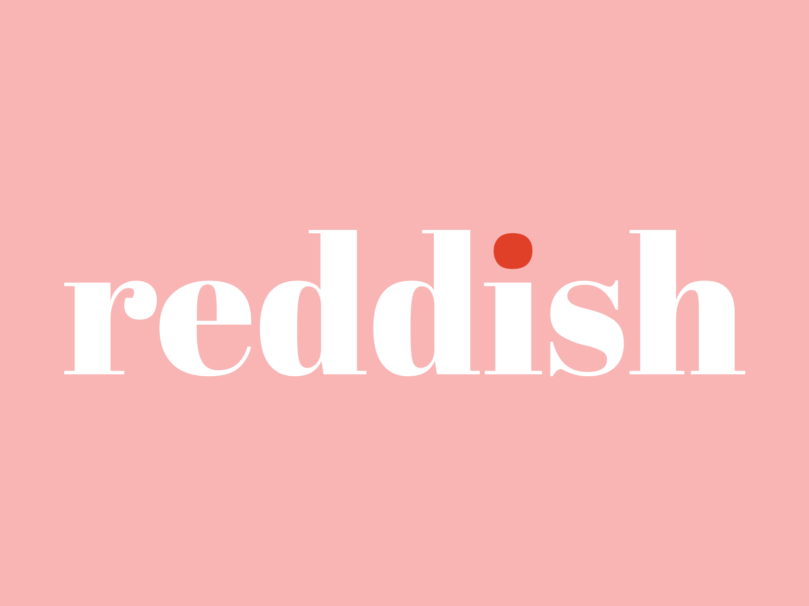 Reddish Logo logo logodesign logotype