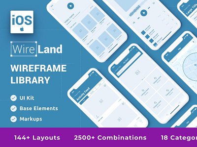 Wireframe Library for IOS DOWNLOAD