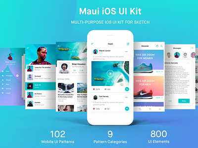 Maui iOS UI Kit