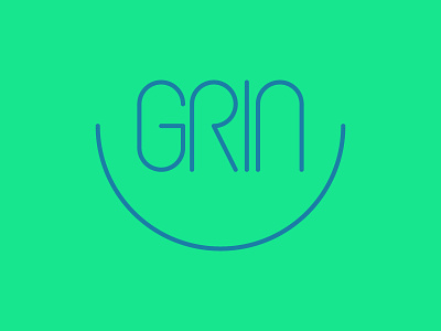 Grin Some, Lose Some custom lettering logo type typography