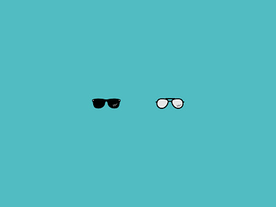 Icons of Cool icon illustration shades sunglasses