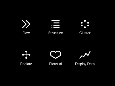 Displaying Data icon icons infographics