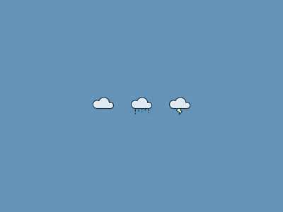Cloudy Weather icon weather