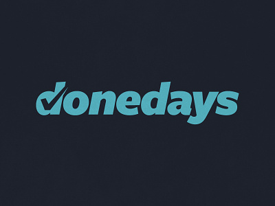 Donedays Logo branding identity logo logotype mark wordmark