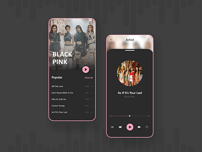 Daily UI #009 | Music player