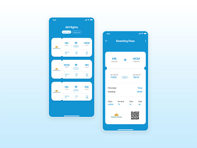 Daily UI #024 | Boarding Pass