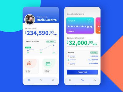 Fintech App app app design fintech mobile