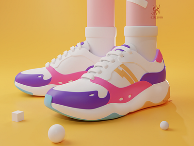 Sneaker 3D Modelling