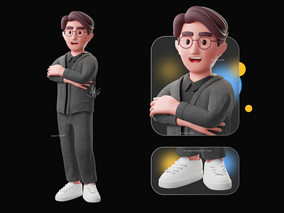 3D Character Illustration