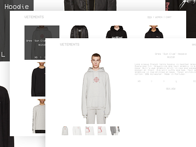 Online Store Concept clothing fashion online sales site store ui web