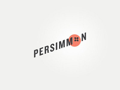 Persimmon Logo branding logo sans serif