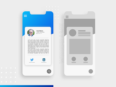 Biography page app app design design designtrends sketch socialmedia ui user experience user interface design userinterface ux vector wireframe wireframing