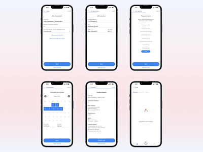 Quick Recruit design figma hr mobile recruiting saas ui