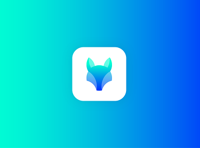 App icon for Fox Spot app icon branding design fox logo gradient graphic design icon illustration ios logo logo design modern logo ui ux vector