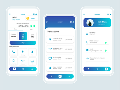 Paymart App UI Exploration