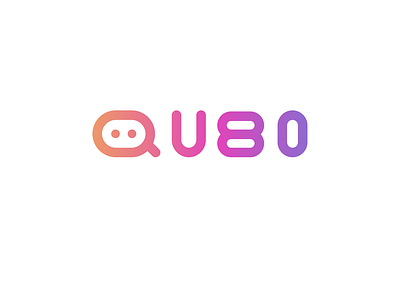 Logo design for QUBO app icon branding design electronics gradient graphic design icon icon design illustration logo logo design modern logo tec logo ui vector