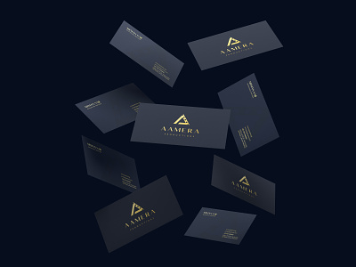 Business Card Design ada adaglobal adapakistan amzakworks brand design branding clean creative dark design designagency film gold minimalism modern zoom