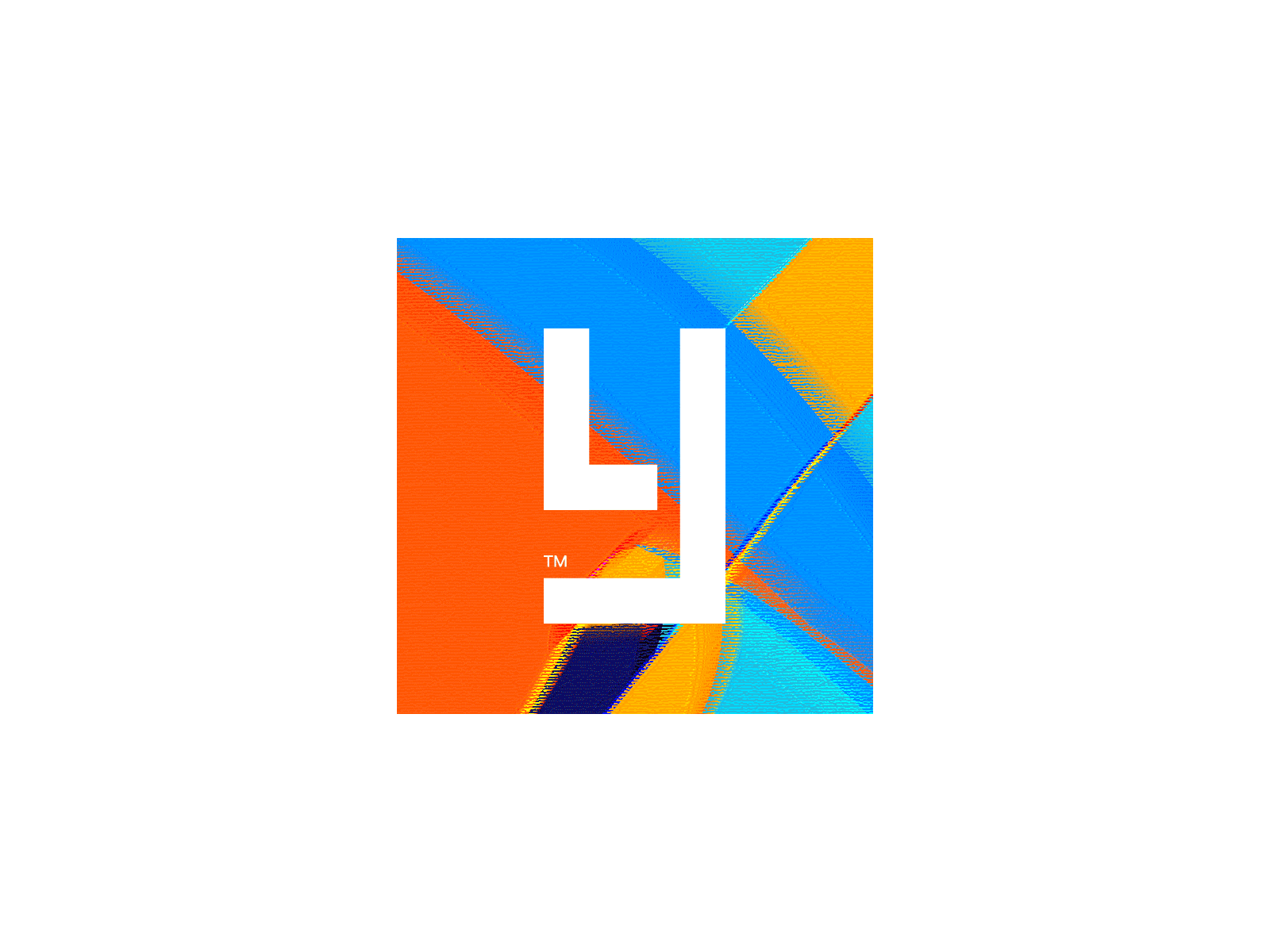 lyl logo animation branding c4dart colour design illustration logo lyl oil painting rainbow
