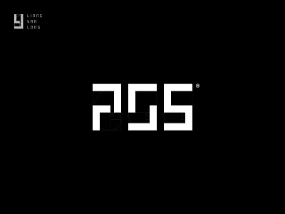 PS5 branding design letter logo lyl number ps ps5