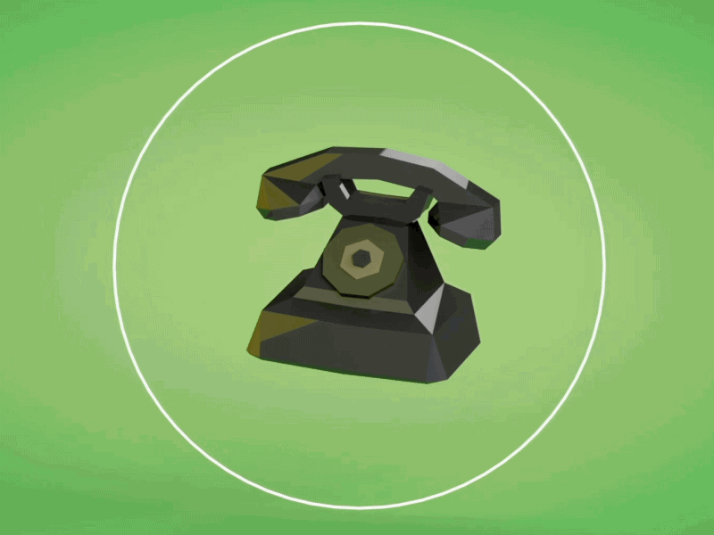 Phone evolution 3d c4d cinema4d iphone 5 iphone 6 low poly lowpoly model phone render