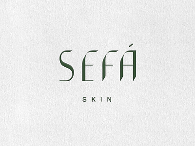 Sefá Skin Logo Design brand design brand designer brand identity branding branding studio cafe branding custom type graphic design graphic designer illustration logo logo design logo designer packaging packaging design skincare branding skincare logo typeface typography visual identity